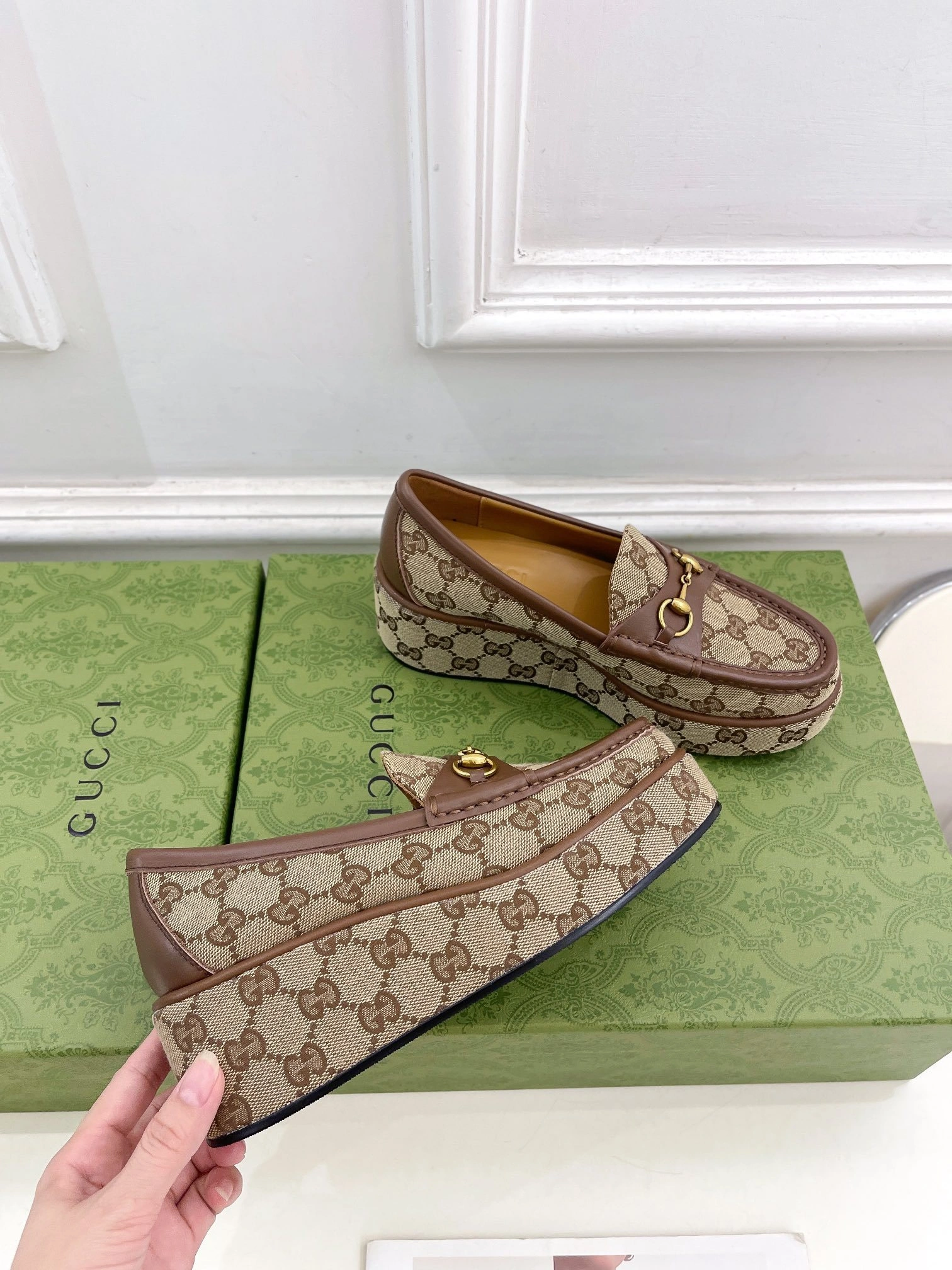 COCO-- 6u33i 794316 FADC1 9741 cowhide Heel height：6CM Waterproof：3.5CM item:D-X000H2865